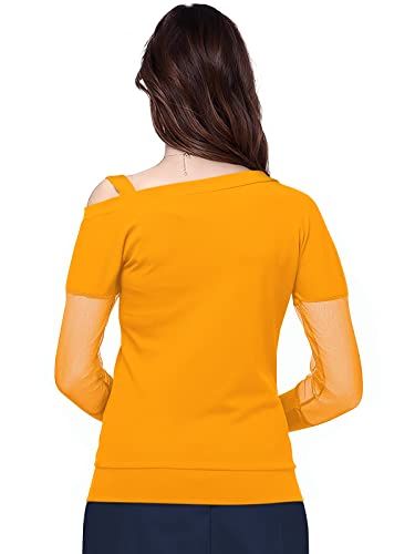 Image of LONDON BELLY Women's Polyester Tank Top with Square Neck Sleeveless Body Fit Crop Length and Solid Pattern | Party Crop Top Women | Woman Office Casual Smart Top