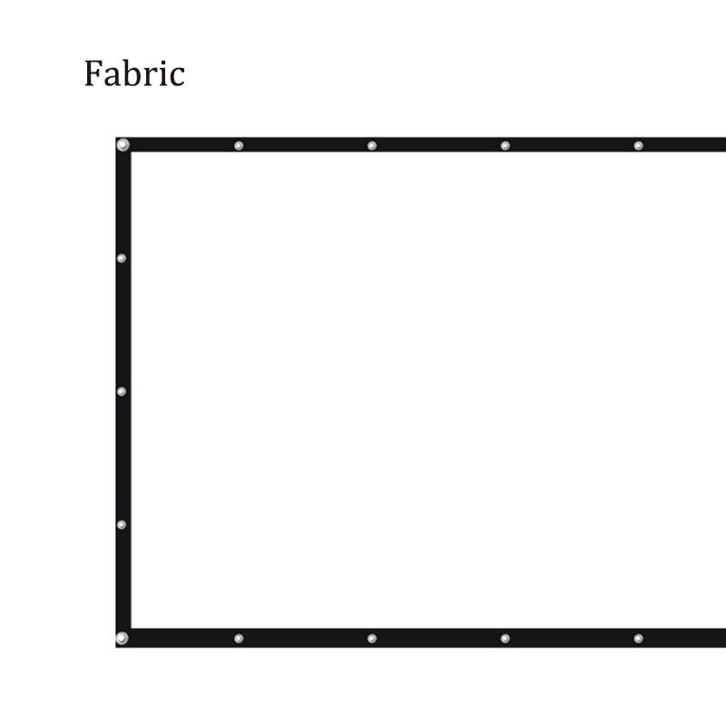 Schermo cinematografico di proiezione pieghevole portatile for la sala riunioni dell'ufficio home theater e all'aperto(100 inch)