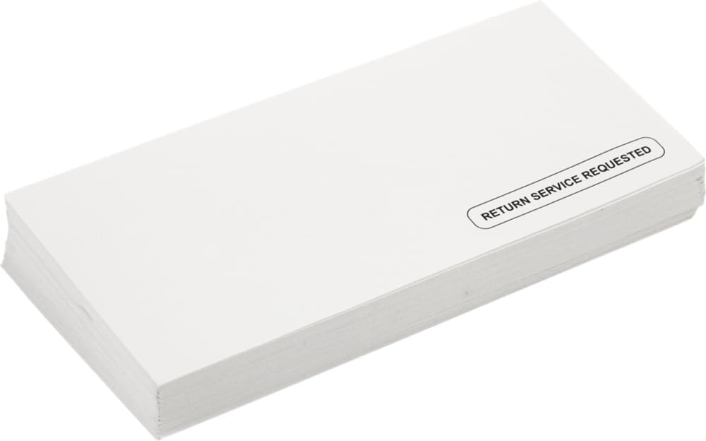 LUXPaper Custom Printed #10 Business Envelopes | 100 Qty | Personalized Address/Logo | 4 1/8" x 9 1/2" | Bright White Paper Stock | 24lb. Text
