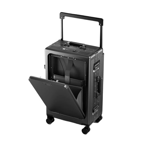 [YUdMFghE] �X�[�c�P�[�Xsuitcase�g���x���o�b�Oluggage 20 "24" 26 "28" �C���`�t�@�b�V�����X�s�i�[�u�����h�I�[�v���t�����g���[�����O�ו����b�v�g�b�v���C�h�v�����b�h���s�X�[�c�P�[�X����{�b�N�X(A,20Inches 
