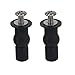 Produktbild 2 Stücke Toilettensitz Behoben Schraube Universal Expansionsbolzen Befestigungszubehör Gummi Muttern Blind Loch Scharniere (14mm)