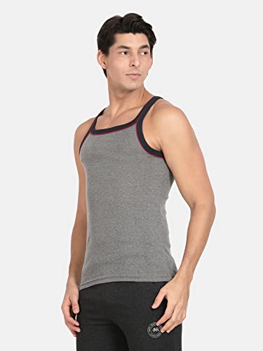 Image of Pepe Mens Square Neck Solid Vest