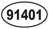 US Decal, Inc. Number 91401 Oval Sticker