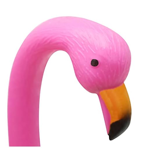 Set of 6 Small Pink Flamingo Yard Stakes - Image 8