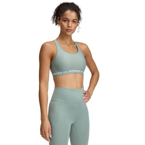 Image of Under Armour Women's Crossback Mid Impact Sports Bra