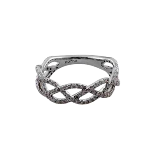 Bague moissanite femme argent 925 alliance anniversaire avril RNG-1713
