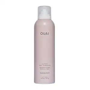 OUAI Super Dry Shampoo - Volumizing Dry Shampoo - Absorbs Oil, Dirt & Sweat - Blends Seamlessly into Hair with Zero Residue & Enriched with a Long-Lasting Scent - Melrose Place (4.5 oz)