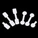 Canomo 1000 Pieces Jewelry Price Tags Stickers Jewelry Repair Identification Display Labels, Rectangle Shape and Barbell Shape