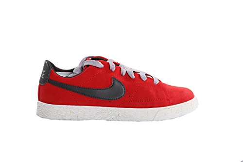 Nike , Baskets mode pour garçon Multicolore noir/rouge, Rouge, 12.5 UK