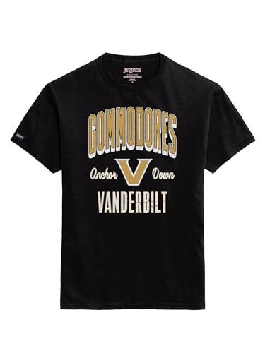 Image of JanSport NCAA Officially Licensed Campus Short Sleeve T Shirt for Men, Soft & Breathable Pre-Shrunk Cotton Crewneck T Shirt