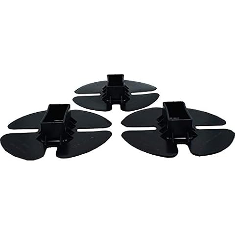 Mr Shrinkwrap 3-Pack of End Caps for Shrink Wrap Installation Support Poles Cover