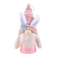 Spldsun 2 pièces Pâques Gnomes Peluche, Tricotée Pâques Poupée, Pâques Décor Figurines Elfes Nains De, Pâques À La Main Décoration De Table Décorations De Cadeaux De Poupées sans Visage Maison