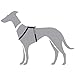 Hunter Hundegeschirr Round & Soft Canadian UP, Farbe: Cognac, weiches, geschmeidiges Leder, rundgenäht, fellschonend, nachhaltig, Made in Germany, Größe: XS-S