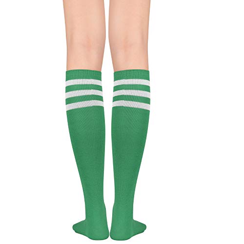 Image of Women's Knee High Socks Long Athletic Thin Thigh High Stocking Outdoor Sport Casual Tube Socks Knee Socks