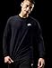 Nike Men's Sportswear Club Long-Sleeve T-Shirt, Black/White, Medium