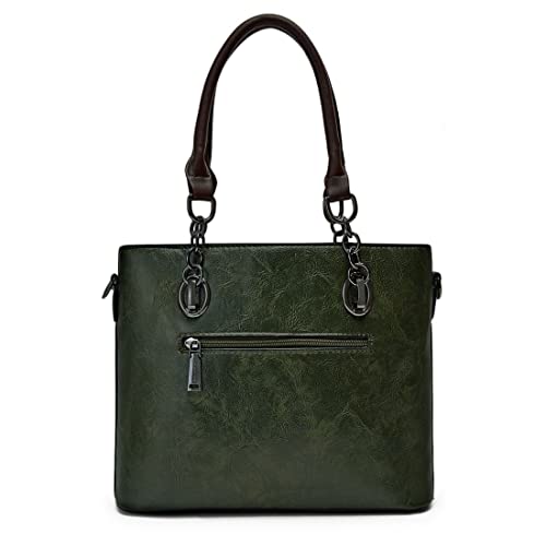 Image of VISMIINTREND Stylish Vegan Leather Shoulder Handbag Crossbody Mini Laptop Tote Bag for Women | Tassel | Ladies Purse | Gifts for Women | Branded | Office | Work | Christmas Gift for Women