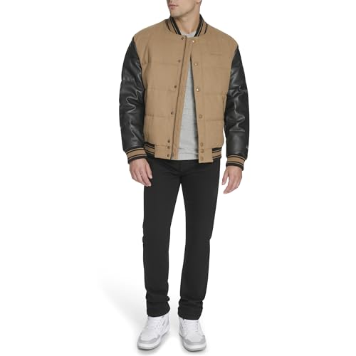 Champion Men's Varsity Bomber Puffer Jacket2