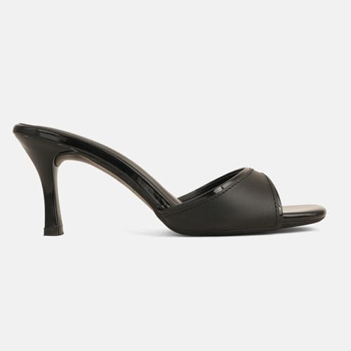 Image of DROP BOLD OPEN TOE SLIM HEELS FOR WOMEN