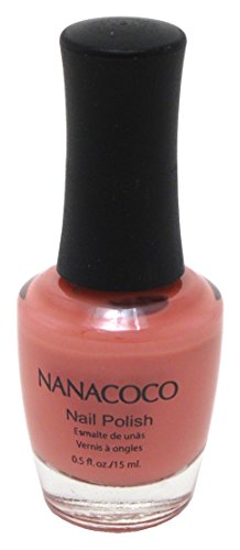 Nanacoco Nail Polish Too Too Dancing (6 Pieces) Salmon