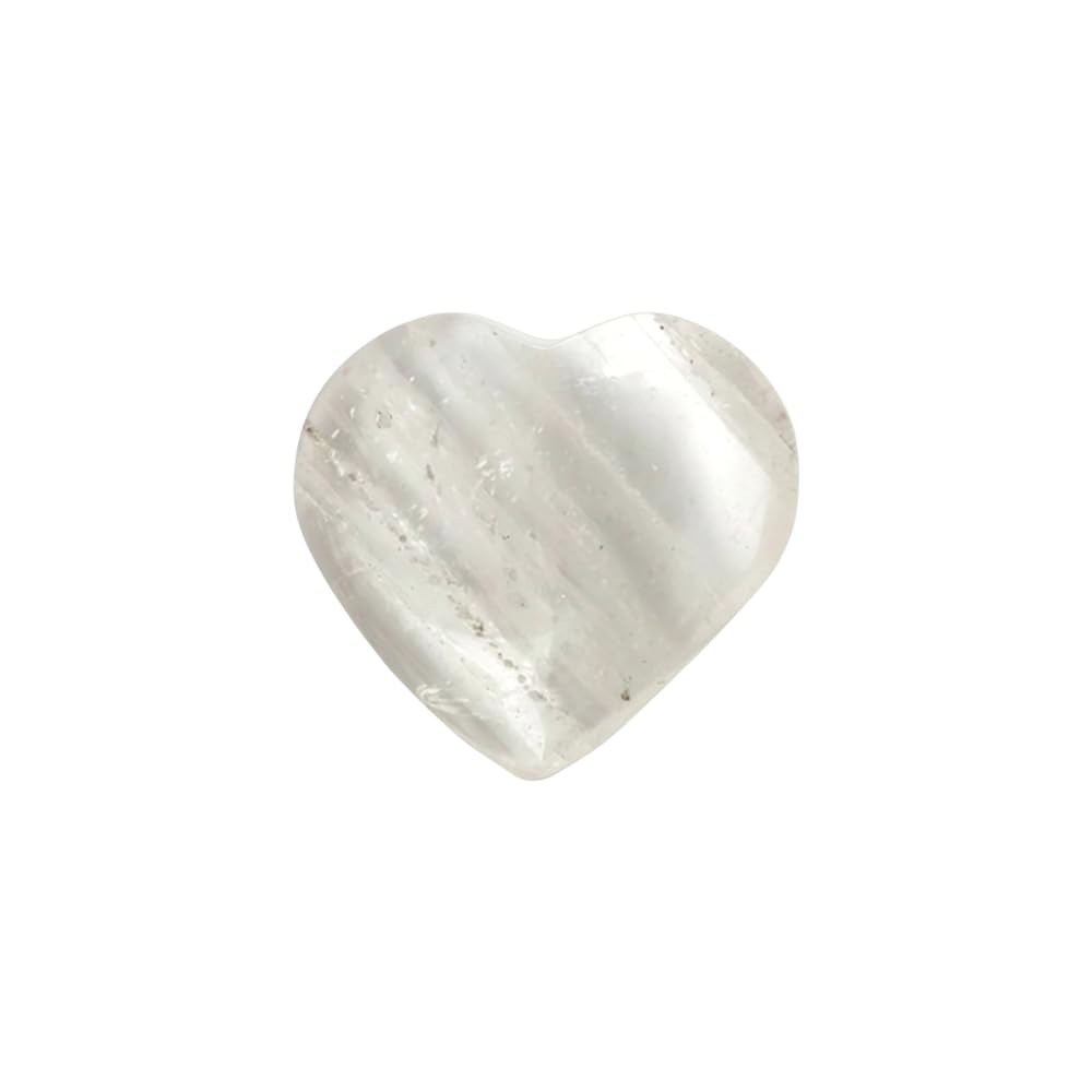 VIE Small Crystal Heart, 2-3cm, Clear Quartz