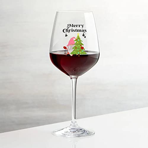 Verre à vin nains de Noël (Lot de 2) : Cadeau idéal pour amateurs de vin - 4