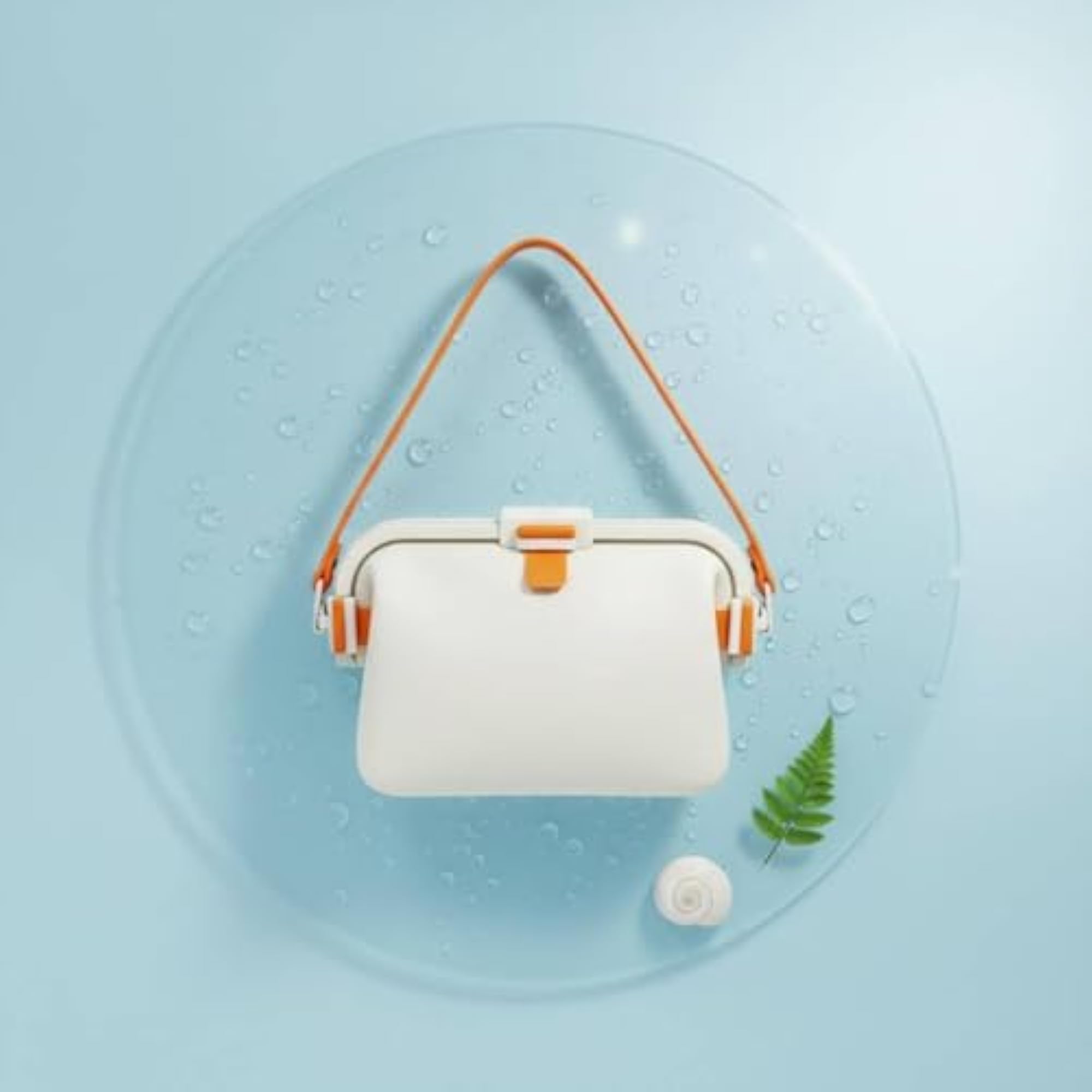 Frame Top Silicone Shoulder Bag for Outdoor Gear