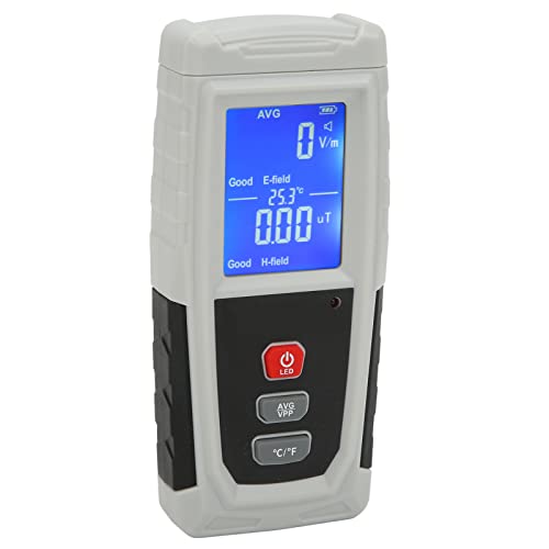 Detector de Campo Electromagnético con Pantalla LCD Multifuncional