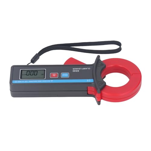 Klemmen-Leckstrom-Amperemeter, DC/AC-Spannungsmessgerät, Multimeter für Strommessung, Hochgenaues Leckstrom-Messgerät 0,00 MA–300,0 A