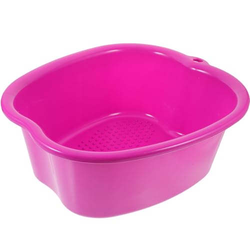 Cubo para baño de pies PRETYZOOM morado ideal para tu rutina de spa en el hogar