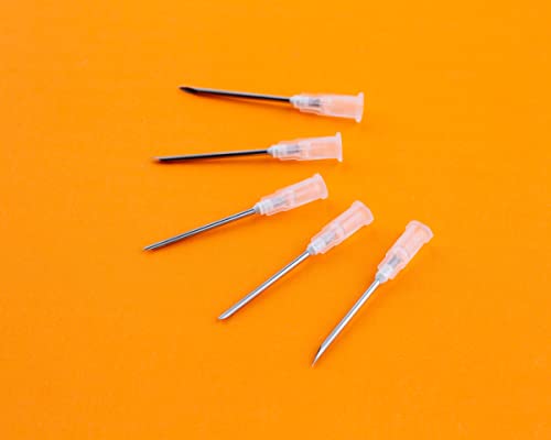Disposable Luer Lock Needle 100Pack (16G-1.25In) #TOP4