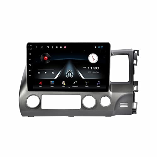 Image of 10 Inches Advanced Car Radio Receiver Android System for Honda Old Civic with 2GB /16GB RAM & ROM, Gorilla Glass /Full HD Display /WiFi /GPS /SWC and HD Parking Camera CP