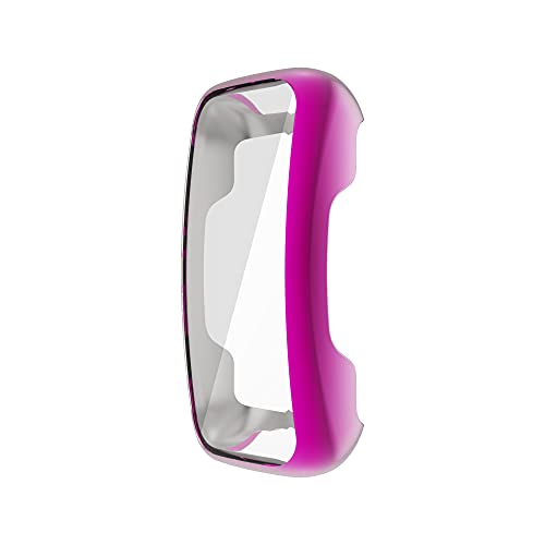 Compatible For Fitbit Inspire 2 Waterproof Protective Case Soft Tpu Plated Screen Protector Cover Scratch-Proof All Around Screen Cover Bumper Shell For Fitbit Inspire 2 Smartwatch (5Pack, Inspire 2) #TOP4