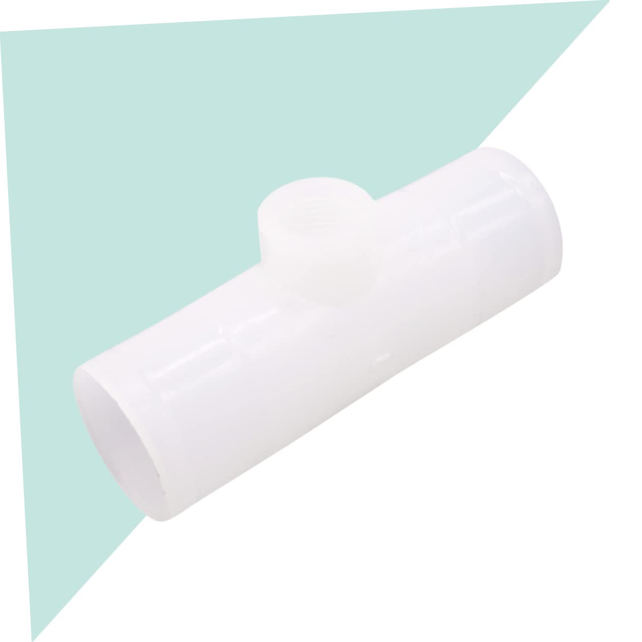 Mikikit Tee Water Drinker Supplies for Chickens 20pcs Tee Waterer Accessory for Birds