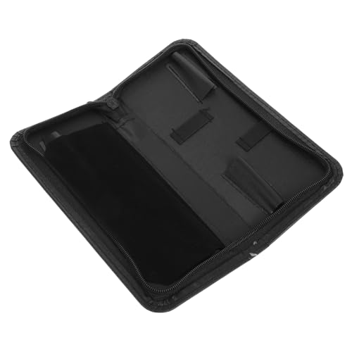 Beatifufu Hairstylist Scissors Bag Multiple Compartments Barber Clipper Case Hair Tools Pouch Stylist Barber Supplies