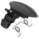 Système de verrouillage sécurisé : doté d'un mécanisme de verrouillage fiable, ce verrou de boîte à gants ABS offre une fermeture sécurisée pour la boîte à gants de votre voiture. Il protège efficacement vos effets personnels et ils restent en place pendant le voyage.