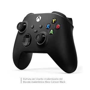 Xbox Wireless Controller Carbon Black Series X|S, One, Windows 10/11, iOS y Android