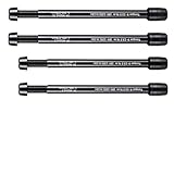 Vibsky Pincho de entrenamiento para bicicleta de 12 x 142 – 148 mm, M12 x 1,5/1,75 para ciclismo interior, para Zwift y Wahoo Kickr, color negro