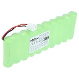 vhbw Akku Ersatz für Ansmann 2412-3011 für Dachfensterrollladen (2600 mAh, 12 V, NiMH)