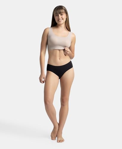 Image of Jockey 1839 Lounge Bra | Wirefree | Padded | Full Coverage | 360 Degree Stretch and Removable Pads | Microfiber Nylon Fabric