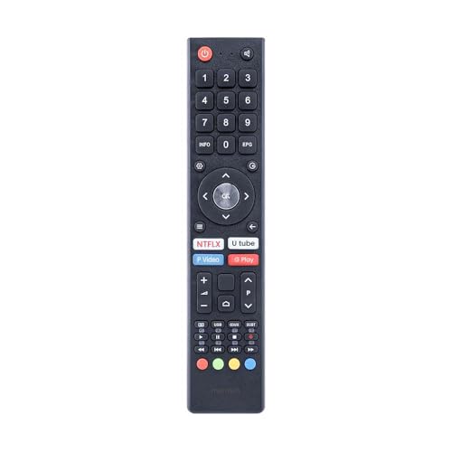 Image of marman Compatible with Croma Tv Remote Control Original Model CREL7370 Suitable Only on 32 Inch HD Ready LED Smart Android Television Without Voice Command and Google Assistant with Streaming Apps