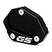 Modeer For F850GS Adventure F750GS 2018-2025 Motocycle Accessories CNC Aluminium Kickstand Pad F 850GS 750GS 850 750 GS ADV F850GSA Foot Side Stand Enlarge Extension Pad (black)