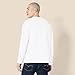 Amazon Essentials Men's Regular-Fit Crewneck T-Shirts, Long-Sleeve, White, Size Small, No Pocket