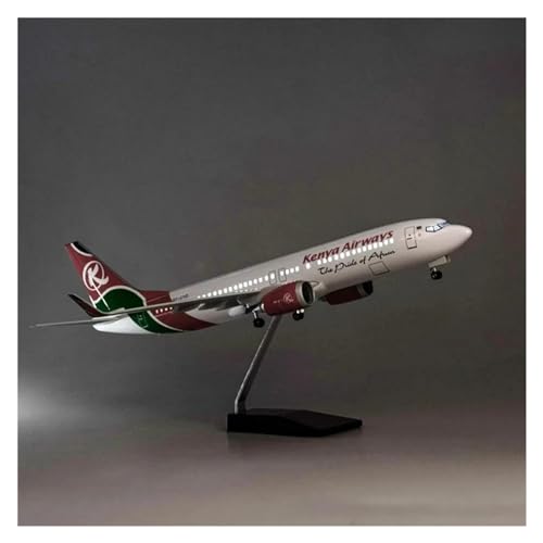 Avión a escala 1/85 B737 MAX de resina para decorar oficinas y estudios de entusiastas