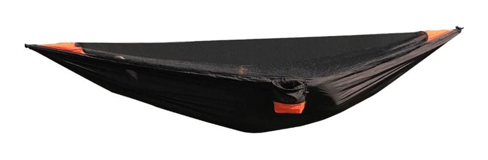 Hamac de camping avec filet idéal pour bivouac et voyage