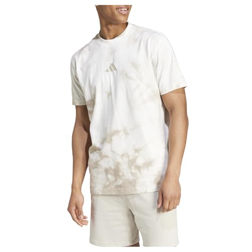 adidas Men's All SZN Wash T-Shirt Alumina Large Regular
