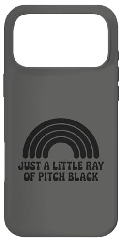Just A Little Ray Of Pitch Black Halloween Goth Gothic Punk �X�}�z�P�[�X iPhone 17 Pro Max �p