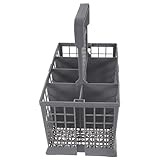 MOLUCKFU Ersatz-Utensilienkorb für den Geschirrspüler Flaschen-Geschirrkorb für Besteck Besteckaufbewahrung für die Küche Geschirrspülerkorb für Geschirr leichtes ABS-Material