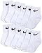 Nike Newborn Baby Socks White/Black 6 Pairs, Size 6-12 Months