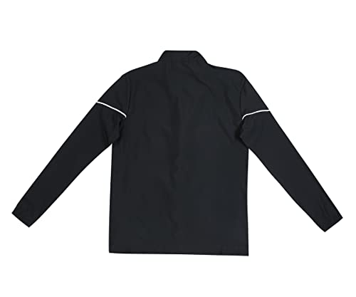 PUMA Jungen Teamrise Sideline Jacket Jr Sweatshirt, Puma Black-Puma White, 128 EU – Ansicht 2