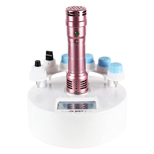 Máquina de terapia de ondas de choque Instrumento electromagnético de la máquina de fisioterapia de onda de choque, onda fraccional balística, instrumento de fisioterapia, cintura, espalda, hombros y Cover